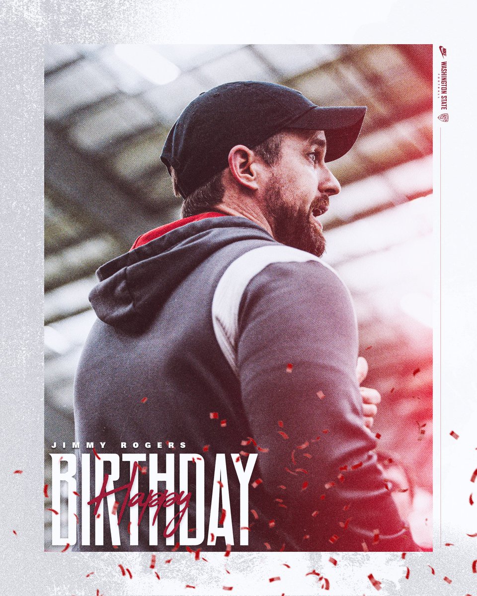 Happy Birthday Coach🎉‼️<a href="/WazzuRogers/">Jimmy Rogers</a>