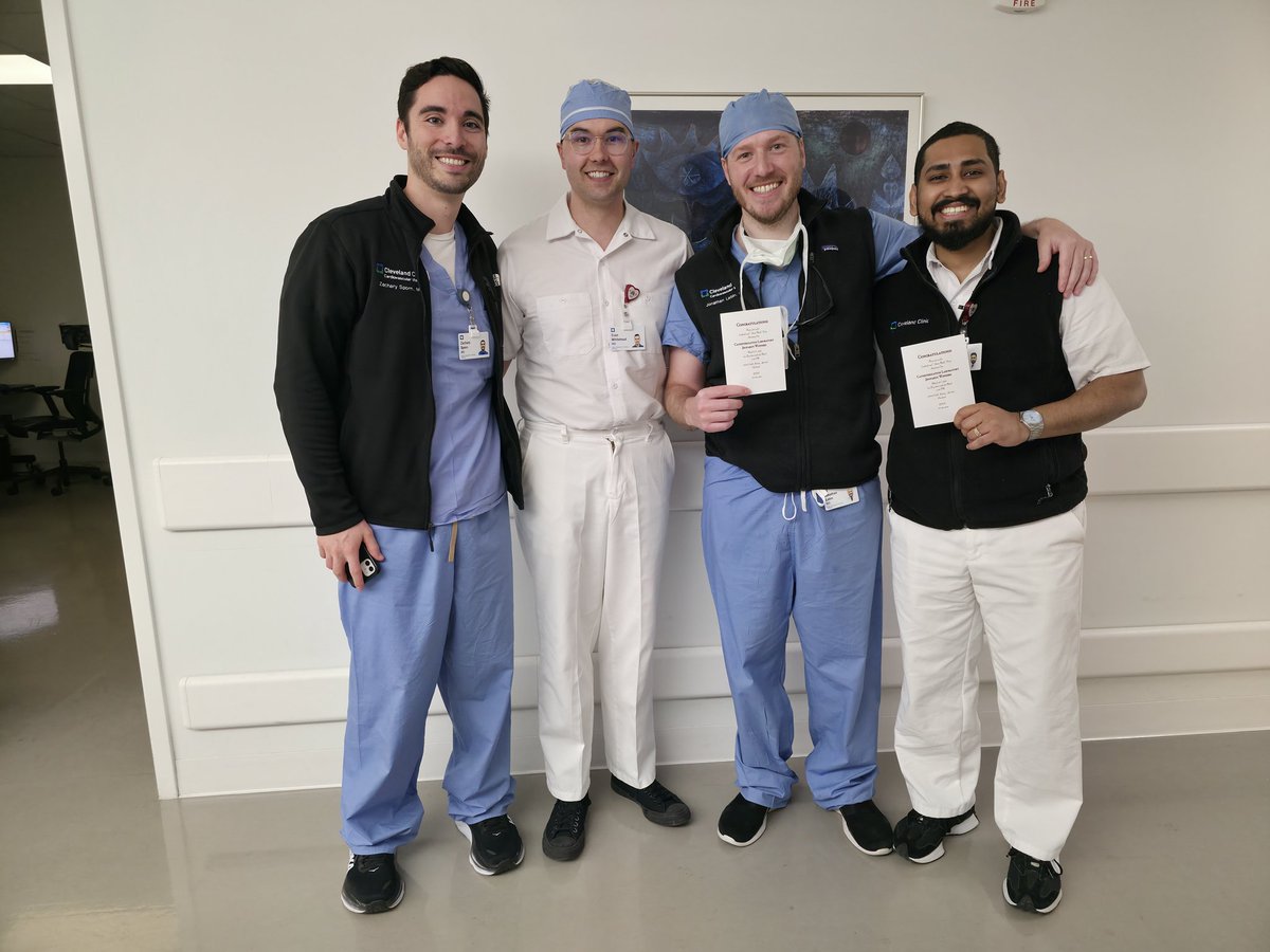 CCF Cardiology Fellows (@ccfcards) on Twitter photo What an incredible victory by this team of Zack Sporn, Evan Whitehead, Joni Labin, and Raunak Nair during today's Cath Lab Jeopardy hosted by our very own Dr. Tamis Holland! <a href="/ewhiteheadMD/">Evan Whitehead</a> <a href="/RaunakNairMD/">Raunak Nair</a> <a href="/HollandTamis/">Jacqueline Tamis-Holland</a> <a href="/venumenon10/">venu menon</a> <a href="/RanLeeMD/">Ran Lee, MD, FACC</a> <a href="/AndrewHigginsMD/">Andrew Higgins</a> What an incredible victory by this team of Zack Sporn, Evan Whitehead, Joni Labin, and Raunak Nair during today's Cath Lab Jeopardy hosted by our very own Dr. Tamis Holland! <a href="/ewhiteheadMD/">Evan Whitehead</a> <a href="/RaunakNairMD/">Raunak Nair</a> <a href="/HollandTamis/">Jacqueline Tamis-Holland</a> <a href="/venumenon10/">venu menon</a> <a href="/RanLeeMD/">Ran Lee, MD, FACC</a> <a href="/AndrewHigginsMD/">Andrew Higgins</a>