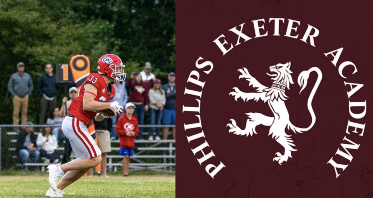 Davis Deluties (@ddeluties7) on Twitter photo Absolutely thrilled to announce I will be attending Phillips Exeter for the next 3 years and reclassing to the class of 2028! I want to thank my parents and Masco football for an amazing 2 years.
<a href="/CoachV1781/">Coach Voulgaris</a>
<a href="/PEAFootball/">ExeterFootball</a>
<a href="/PactPerformance/">Pact Performance</a>
<a href="/NE6FB_Recruits/">NE-Recruits</a> Absolutely thrilled to announce I will be attending Phillips Exeter for the next 3 years and reclassing to the class of 2028! I want to thank my parents and Masco football for an amazing 2 years.
<a href="/CoachV1781/">Coach Voulgaris</a>
<a href="/PEAFootball/">ExeterFootball</a>
<a href="/PactPerformance/">Pact Performance</a>
<a href="/NE6FB_Recruits/">NE-Recruits</a>