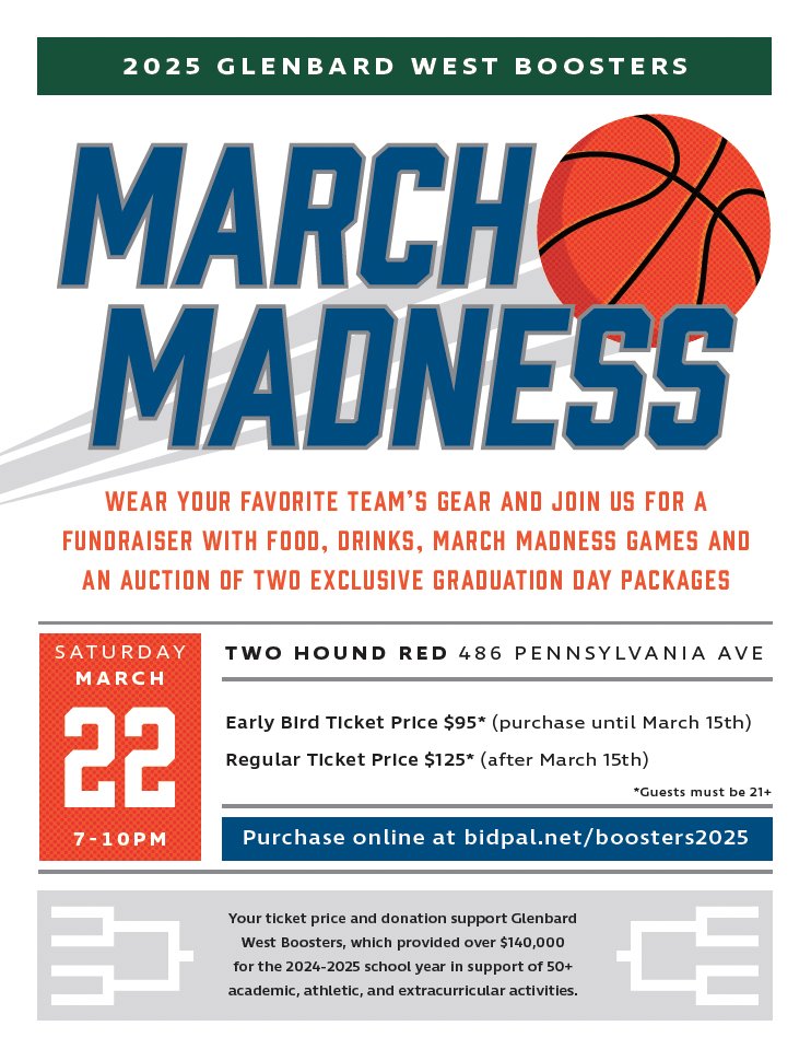 Support our friends at Boosters and have a great time cheering on your favorite teams during this super fun March Madness event next weekend!! Get a group together and get your tickets by Saturday for best prices!!