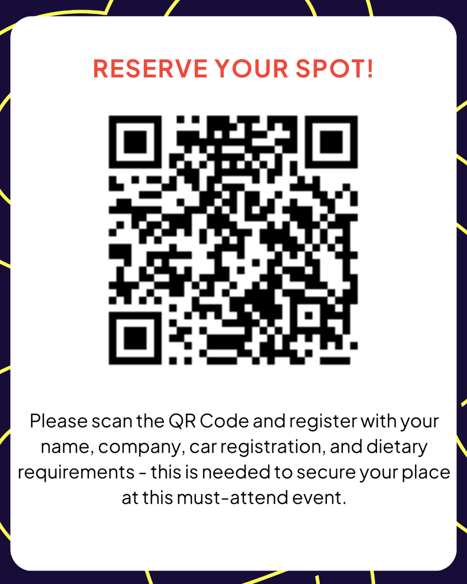 🌟Join Us for the First of Many Inspiring Gatherings🌟
Reserve Your Spot Now! Scan the QR code Or copy and paste this link: forms.office.com/e/EVihUiLFLG?o…

#visitoreconomy #staffordshirebusinessschool #universityofstaffordshire #englishtourismweek #staffordshirenetworking #stokeontrent