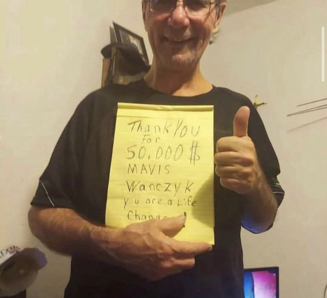 Congrats to you I hope you spend the money wisely