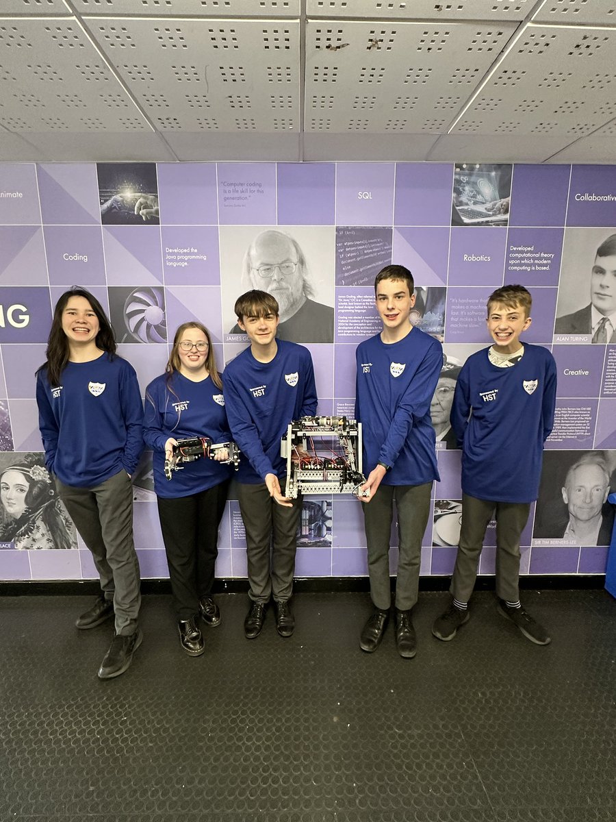 TenbyTechno's tweet image. Please wish us luck 🍀 Our last post before the competition next week 🤖 🤖 Huge thank you to HGS for sponsoring us for our awesome tops from Tees R Us.
✅ robots ready
✅ kit ready
✅ tees ready
✅ teams ready
#morethanrobotsuk
@FTC_UK
Team BarryBotz and Tîm y Ddraig