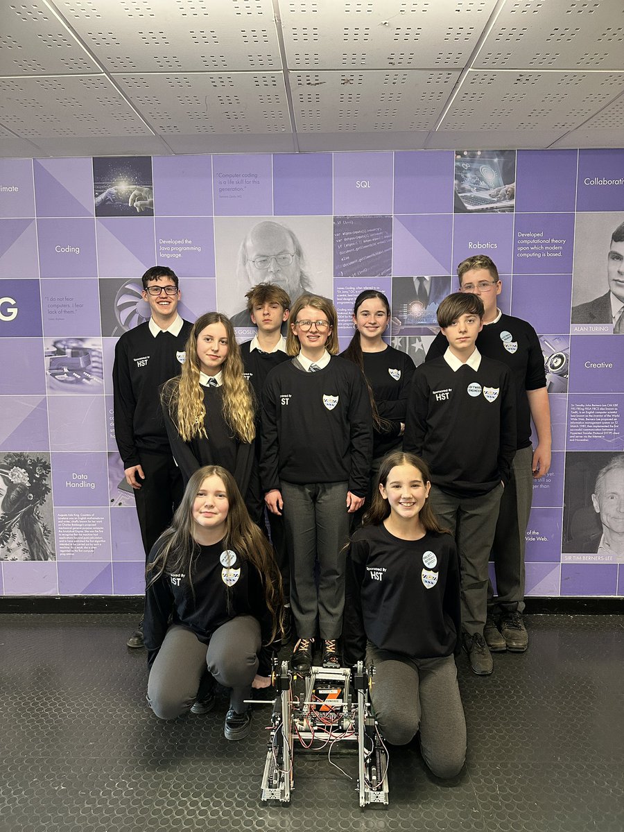 TenbyTechno's tweet image. Please wish us luck 🍀 Our last post before the competition next week 🤖 🤖 Huge thank you to HGS for sponsoring us for our awesome tops from Tees R Us.
✅ robots ready
✅ kit ready
✅ tees ready
✅ teams ready
#morethanrobotsuk
@FTC_UK
Team BarryBotz and Tîm y Ddraig