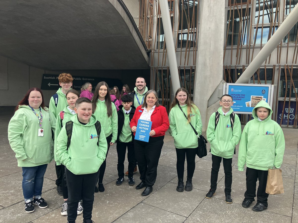 Carers Trust Scotland (@carerstrustscot) on Twitter photo Smiles, solidarity and strength! Our incredible young carers coming together to celebrate #YCAD. Their voices matter, and today, they’re making sure they’re heard! #YoungCarers #ScotParl <a href="/SAcarerscentre/">Carers Gateway South Ayrshire</a> #GeezaBreak Smiles, solidarity and strength! Our incredible young carers coming together to celebrate #YCAD. Their voices matter, and today, they’re making sure they’re heard! #YoungCarers #ScotParl <a href="/SAcarerscentre/">Carers Gateway South Ayrshire</a> #GeezaBreak