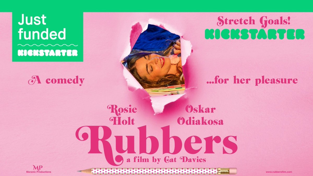 Not only have we smashed our #kickstarter target, we’re over 50% of the way to hitting our #stretchgoal! To ALL our pledgers &amp; supporters, we love you. Thank you! Let’s get to that next level &amp; have our #immersive #london #film event!
👇🏻
kickstarter.com/projects/james…

#rubbersfilm