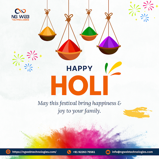 NG_Web_Tech's tweet image. 🌸🎨 Happy Holi from NG Web Technologies! 🎨🌸

May this festival of colors bring joy, success, and new opportunities into your life! 🌟 Let’s celebrate together with creativity, positivity, and endless possibilities.

Wishing you a vibrant and prosperous Holi! ✨🌈

#HappyHoli