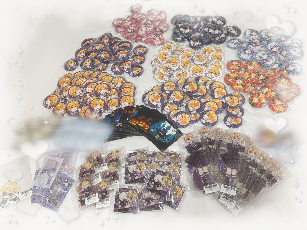 Boo_ran00's tweet image. とーっても可愛くて麗しいグッズ達が届きました〜😽🫶🏻

全部可愛くて素敵だし細かくてキラキラで本当に可愛い❕🥲
ハロウィンキングダムの仲間たちもほんとに可愛くて天才すぎです😌

全部に心撃ち抜かれちゃったんだからね🥺

ほんとにアクスタデカくて愛いっぱい💜

#のっきさんごきげんよう