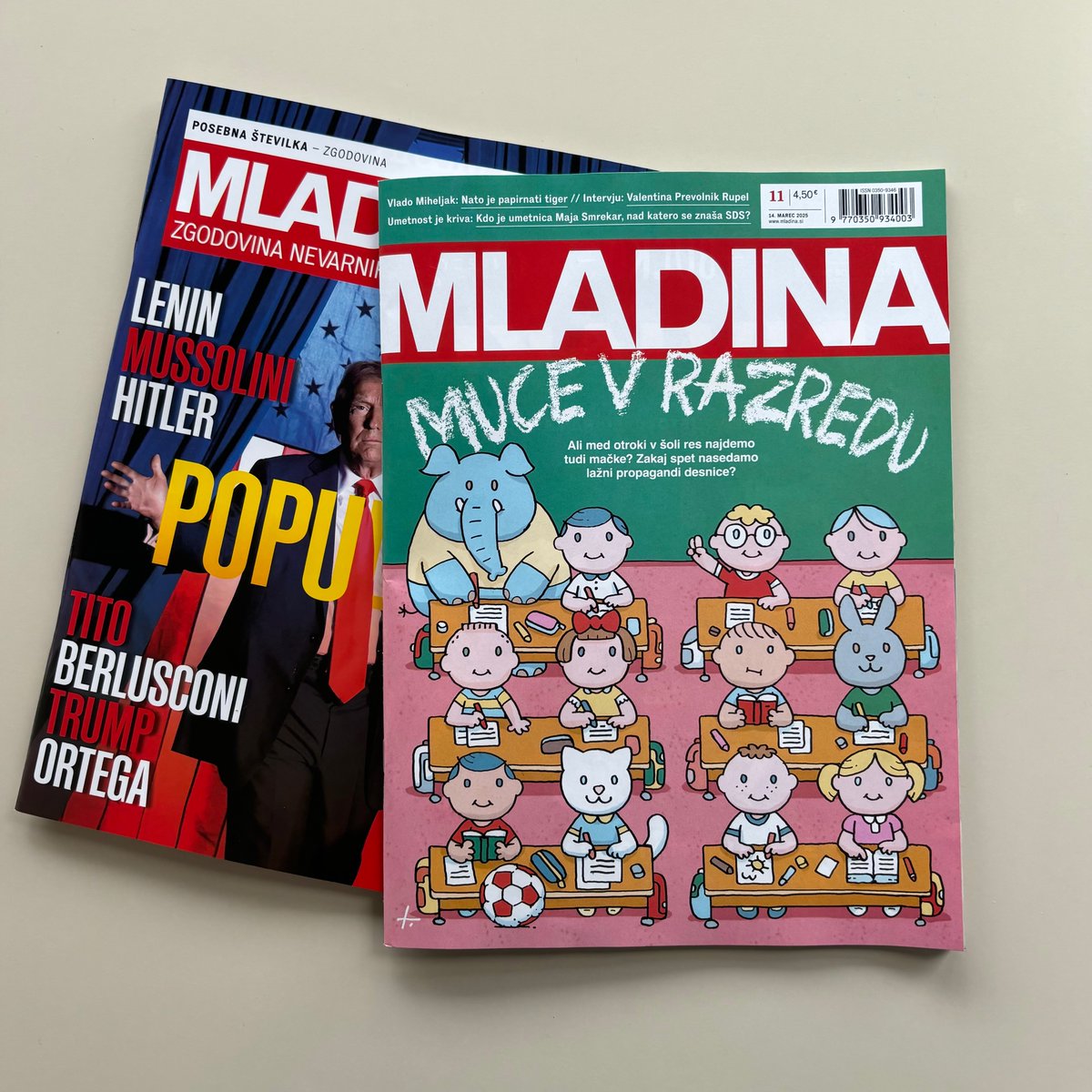 Jutrišnji dan prinaša obilico zanimivega branja, ki bi moralo potešiti najmanj vaše vikendovske bralne navade in razvade! <a href="/SpletnaMladina/">Mladina</a>