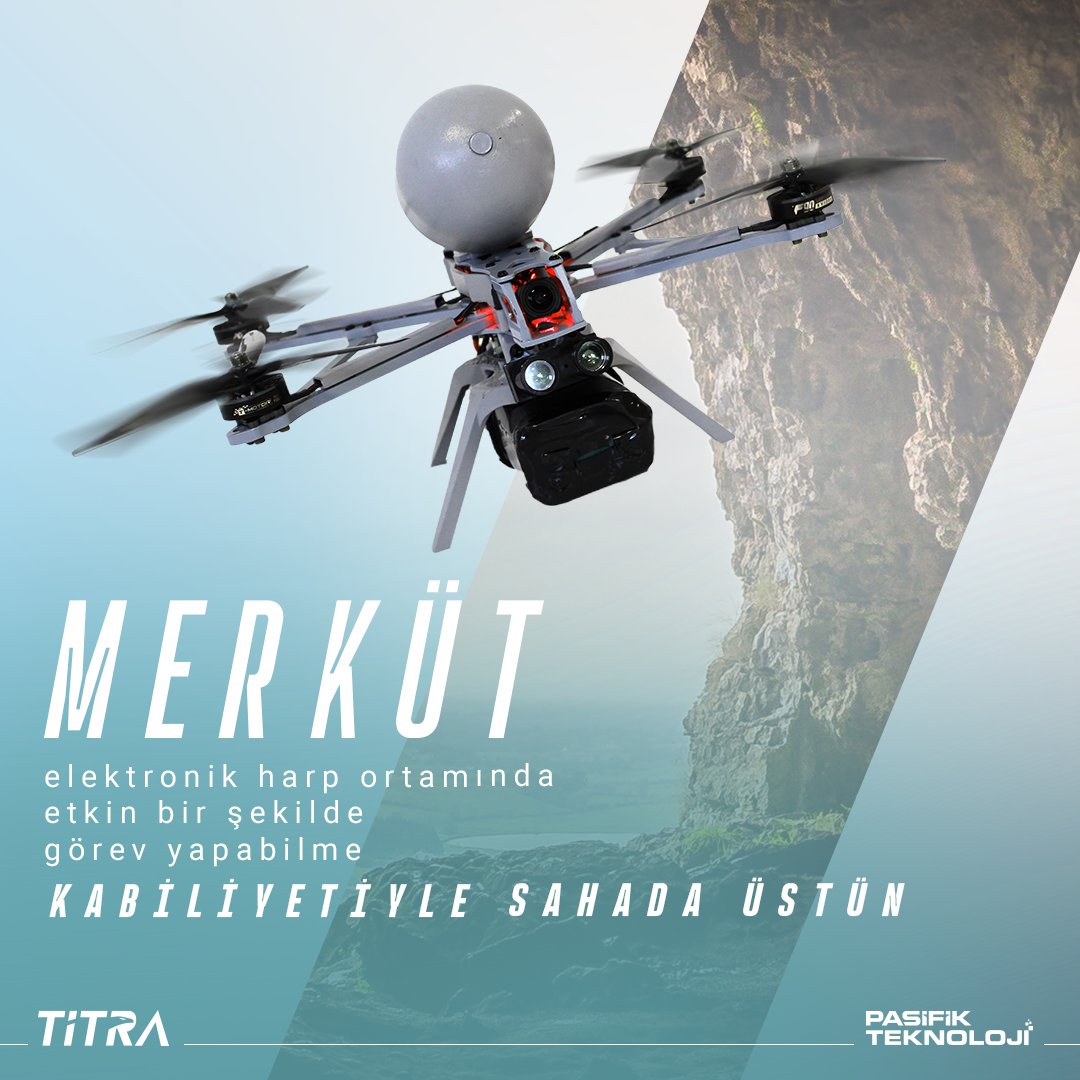 FPV olarak tasarlanan #MERKÜT, “elektronik harp ortamında etkin bir şekilde görev yapabilme yeteneğiyle” sahada üstünlüğünü gösteriyor!
Pilotun hedefi görerek manuel olarak kullandığı bu sistem, düşmanı takip ederek kara hedeﬂerini etkisiz hale getirebiliyor. 💯

#PATEK #TİTRA