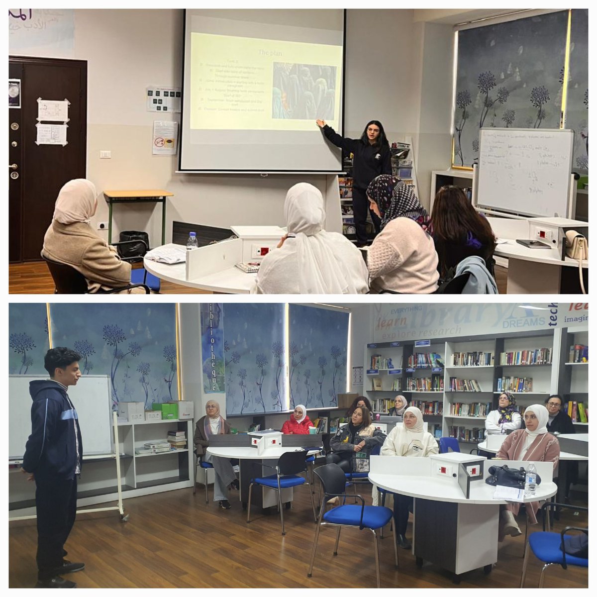 fatimazein_az's tweet image. Our #IBDP1 students delivering their Extended Essay proposals! A proud moment as they showcase their inquiry skills and academic passions. #IBDP #ExtendedEssay @Hhhsinfo @dina_jradi @ea_rania @Naghamabouali1