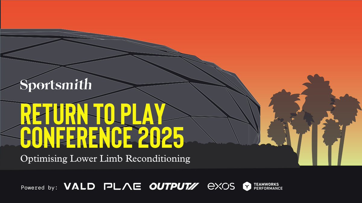 Sportsmith (@sportsmithhq) on Twitter photo The world-class line-up for the Sportsmith Return to Play Conference at the Intuit Dome, LA on 27-29 June is now complete.
Congratulations to <a href="/power__david/">David Power</a> & <a href="/carlosdbf48/">Carlos del Barrio</a> who's case study submissions were successful and will presented in LA.
They will present alonside...👇🏼 The world-class line-up for the Sportsmith Return to Play Conference at the Intuit Dome, LA on 27-29 June is now complete.
Congratulations to <a href="/power__david/">David Power</a> & <a href="/carlosdbf48/">Carlos del Barrio</a> who's case study submissions were successful and will presented in LA.
They will present alonside...👇🏼