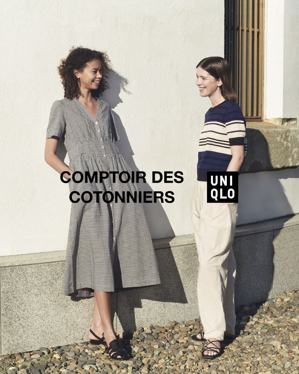 UNIQLO and COMPTOIR DES COTONNIERS bring you the perfect collection of casual French essentials.

Find the full collection in select stores + online here: bit.ly/3R1hpIr
