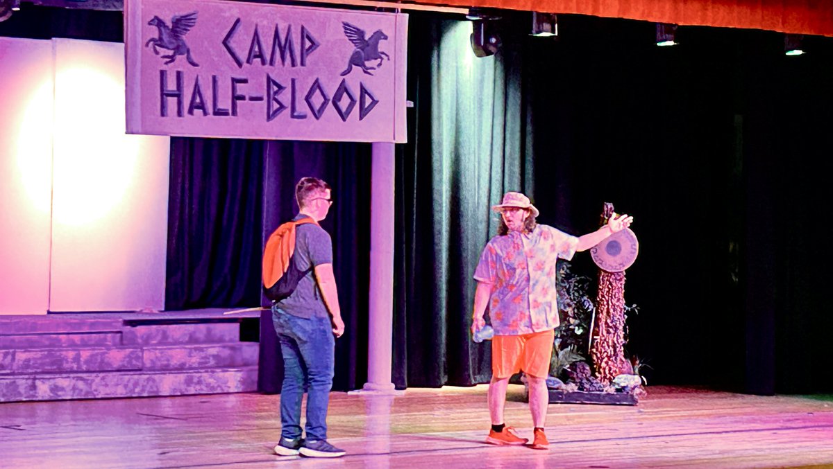 CHS &amp; CMS students bring The Lightning Thief: The Percy Jackson Musical to life this weekend! ⚡️ Don’t miss this must-see performance in the HS auditorium March 14 at 7 PM &amp; March 15 at 3 PM &amp; 7 PM. Tickets: $8 at the door. See you there! <a href="/collins_vocal/">Joyce Collins</a> <a href="/zachcaspermusic/">Zach Casper</a>