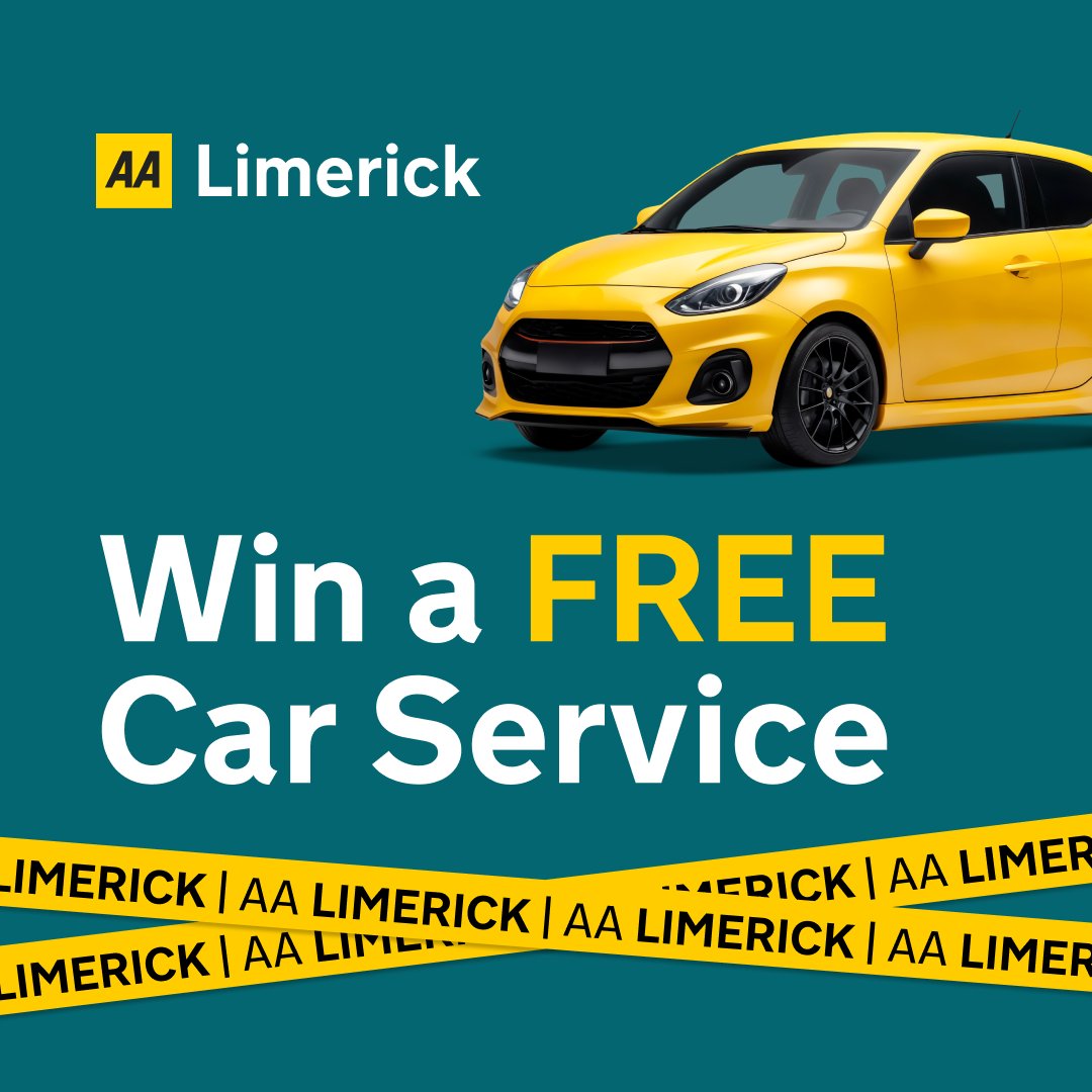The AA Ireland (@aaroadwatch) on Twitter photo ๐ ๐ช๐๐ก ๐ ๐๐ฅ๐๐ ๐๐๐ฅ ๐ฆ๐๐ฅ๐ฉ๐๐๐! ๐
To celebrate the opening of our new ๐๐ถ๐บ๐ฒ๐ฟ๐ถ๐ฐ๐ธ ๐๐ ๐๐ฎ๐ฟ ๐ฆ๐ฒ๐ฟ๐๐ถ๐ฐ๐ฒ ๐๐ฒ๐ป๐๐ฟ๐ฒ, weโre giving 1 lucky winner a ๐ณ๐ฟ๐ฒ๐ฒ ๐ฐ๐ฎ๐ฟ ๐๐ฒ๐ฟ๐๐ถ๐ฐ๐ฒ! ๐
๐ง ๐๐ผ๐ ๐๐ผ ๐ฒ๐ป๐๐ฒ๐ฟ:
1๏ธโฃ ๐๐ถ๐ธ๐ฒ this post ๐
2๏ธโฃ ๐๐ผ๐น๐น๐ผ๐ us ๐ ๐ช๐๐ก ๐ ๐๐ฅ๐๐ ๐๐๐ฅ ๐ฆ๐๐ฅ๐ฉ๐๐๐! ๐
To celebrate the opening of our new ๐๐ถ๐บ๐ฒ๐ฟ๐ถ๐ฐ๐ธ ๐๐ ๐๐ฎ๐ฟ ๐ฆ๐ฒ๐ฟ๐๐ถ๐ฐ๐ฒ ๐๐ฒ๐ป๐๐ฟ๐ฒ, weโre giving 1 lucky winner a ๐ณ๐ฟ๐ฒ๐ฒ ๐ฐ๐ฎ๐ฟ ๐๐ฒ๐ฟ๐๐ถ๐ฐ๐ฒ! ๐
๐ง ๐๐ผ๐ ๐๐ผ ๐ฒ๐ป๐๐ฒ๐ฟ:
1๏ธโฃ ๐๐ถ๐ธ๐ฒ this post ๐
2๏ธโฃ ๐๐ผ๐น๐น๐ผ๐ us