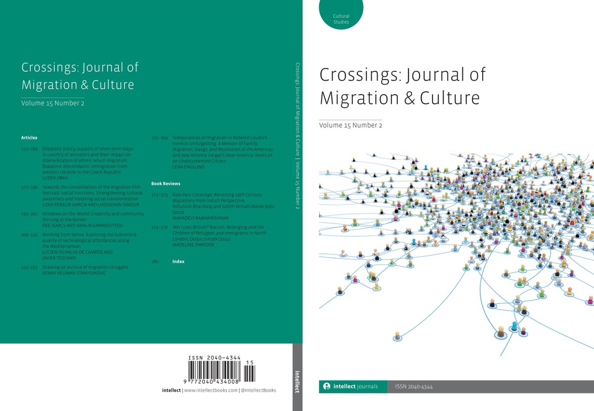 IntellectBooks (@intellectbooks) on Twitter photo Crossings: Journal of Migration & Culture 15.2 is out now!
Including ‘Drawing an archive of migration struggles’ by Senka Neuman Stanivuković
<a href="/P4rv4t1N41r/">Parvati Nair</a>
Access the issue via Discover 👉
intellectdiscover.com/content/journa… Crossings: Journal of Migration & Culture 15.2 is out now!
Including ‘Drawing an archive of migration struggles’ by Senka Neuman Stanivuković
<a href="/P4rv4t1N41r/">Parvati Nair</a>
Access the issue via Discover 👉
intellectdiscover.com/content/journa…