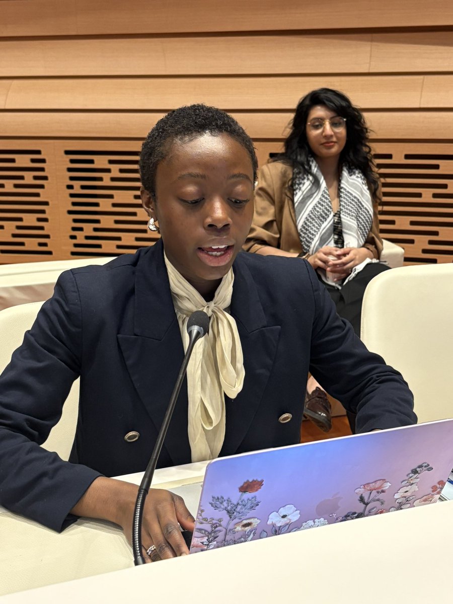 This week, the IHRP team went to the UN in Geneva to present our important work on the harms of Canadian arms exports to people with disabilities in Gaza. IHRP student Raphaella Ayina delivered a powerful presentation to the UN CRPD Committee! ihrp.law.utoronto.ca/news/70-organi…