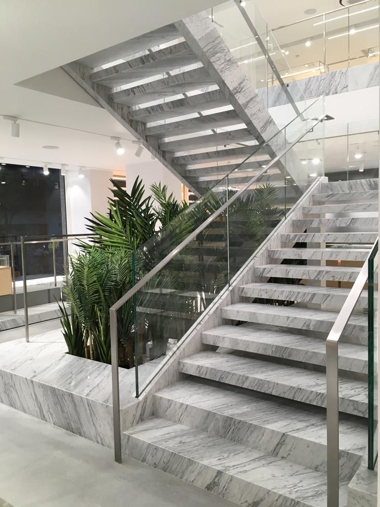 Elegance of stone is used on commercial projects more and more. Request a FREE Quote now!!!