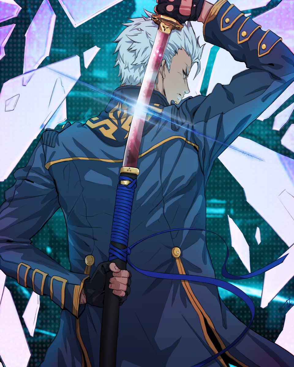 I see a dmc trailer with Vergil, I get motivated!
<a href="/adishankarbrand/">Adi Shankar</a>  <a href="/DevilMayCry/">Devil May Cry</a> <a href="/robbiedaymond/">Robbie Daymond</a> 
The hype is real, can’t wait to see him in action, April 3 hurry up😈

#DevilMayCryNetflix #DevilMayCry #Netflix #vergil #fanart #capcom #illustraion #dmcnetflix #dmc