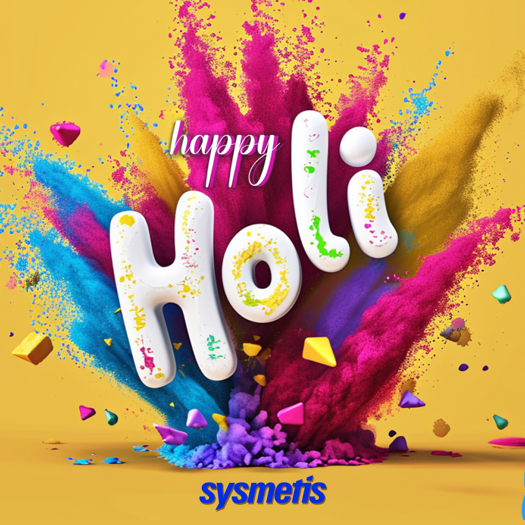 sysmetis_it_sol's tweet image. Happy Holi!!