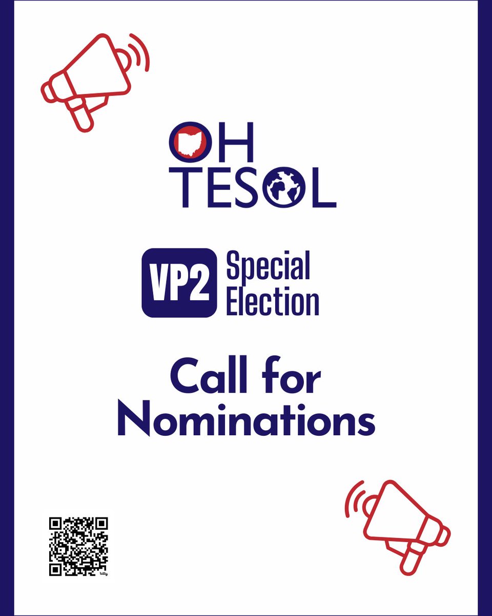 We are now accepting nominations for this position. If you or someone you know is interested in serving as Vice President, please submit your nomination by April 1, 2025

Click the link to apply:  bit.ly/41l6iPv