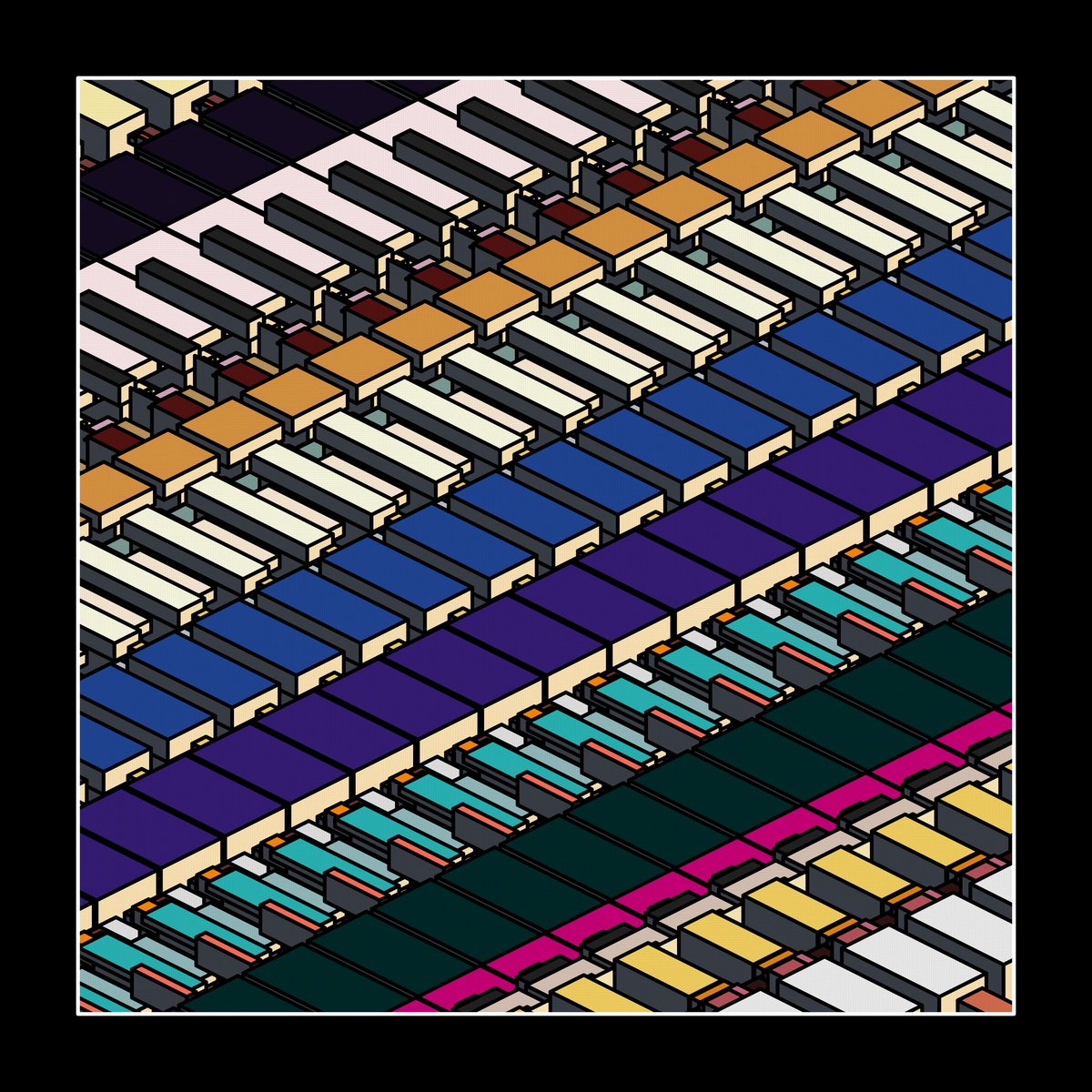 "Melodic" #33 #34 minted by 💚🙏 dear lea ✅️

Thank you 🍀

Mint is live on #fxhash 👇
fxhash.xyz/generative/slu…