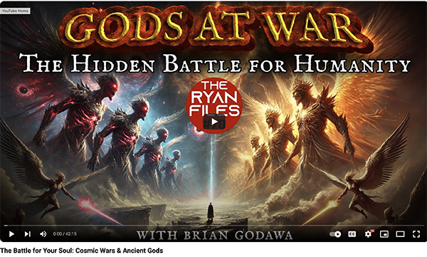 The Bible states that there were spiritual principalities over ancient nations and authorities. But are they still there? The Battle for Your Soul: Cosmic Wars &amp; Ancient Gods - Brian Godawa Interview on The Ryan Files
godawa.com/the-battle-for…