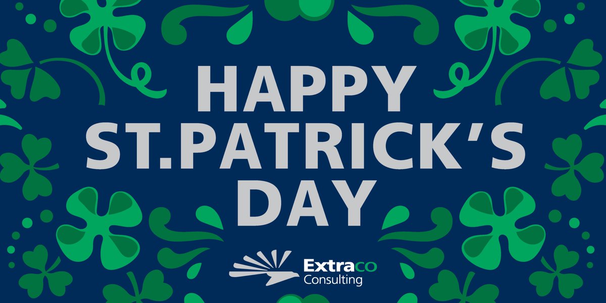 Happy St. Patrick's Day! Today, we celebrate the fortune of serving our amazing community. Cheers to our clients and partners — we're truly grateful to have you alongside us on this journey! #StPatricksDay #ExtracoConsulting