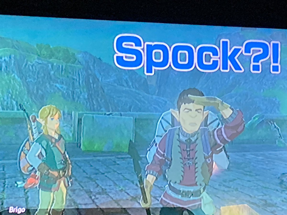 Gaming, where no man has gone before…
#legendofzelda #startrek