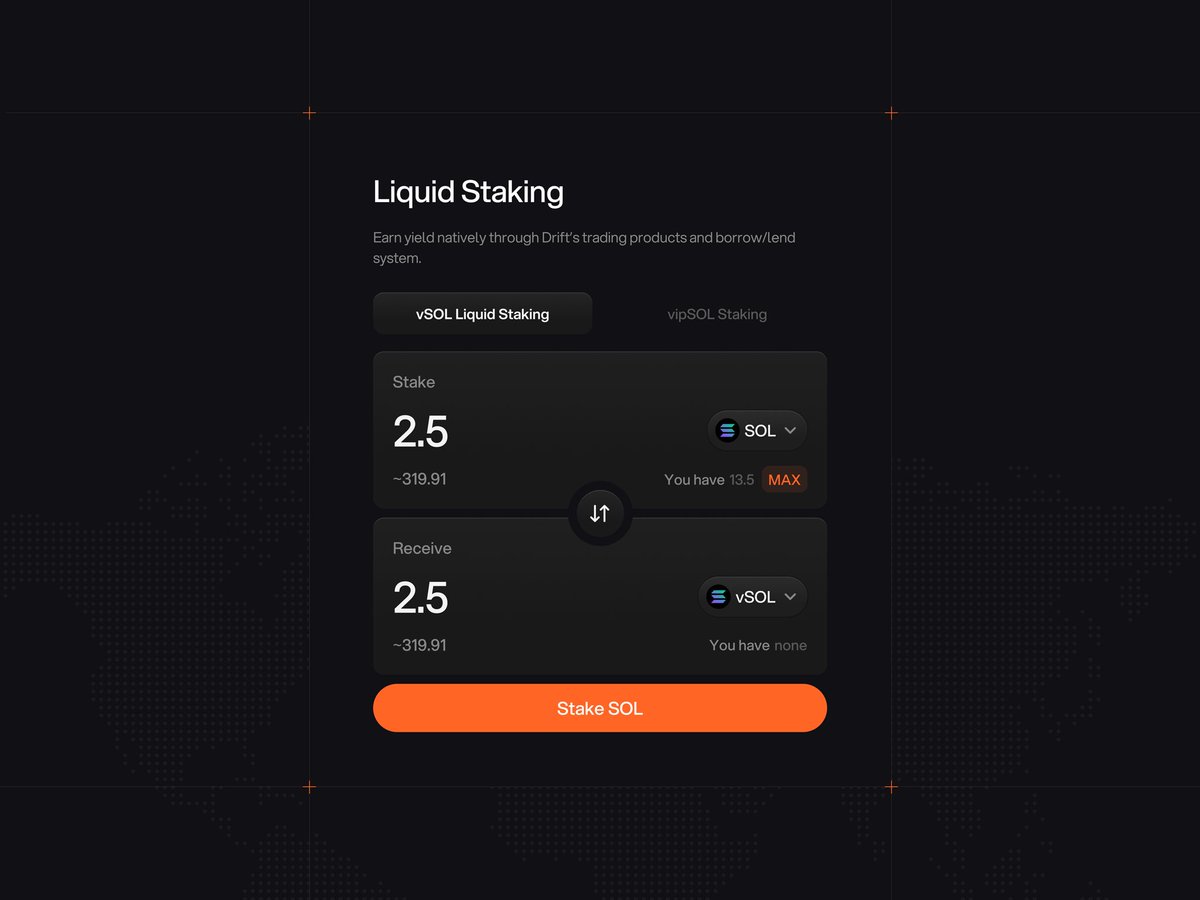 Liquid Staking - Dark mode
