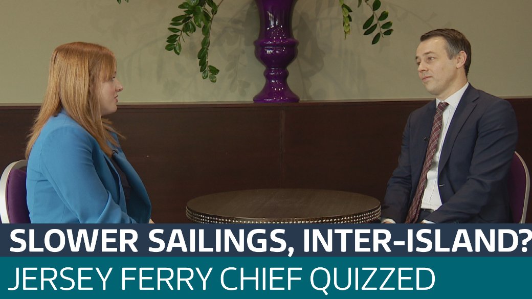 Inter-island services? Slower sailings to St Malo? Are you happy with the schedule?

@EmmaVolney questions DFDS Vice President Filip Hermann on key concerns ahead of this month's takeover of Jersey routes.

Watch here: itv.com/watch/news/vic…