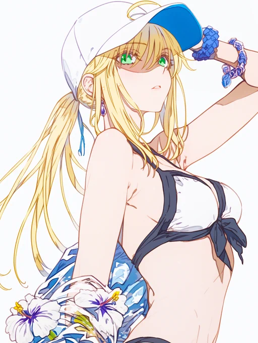 バサトリア       水着キャストリア    水着アルキャス(Artoria Caster)            #FGO #キャストリア 