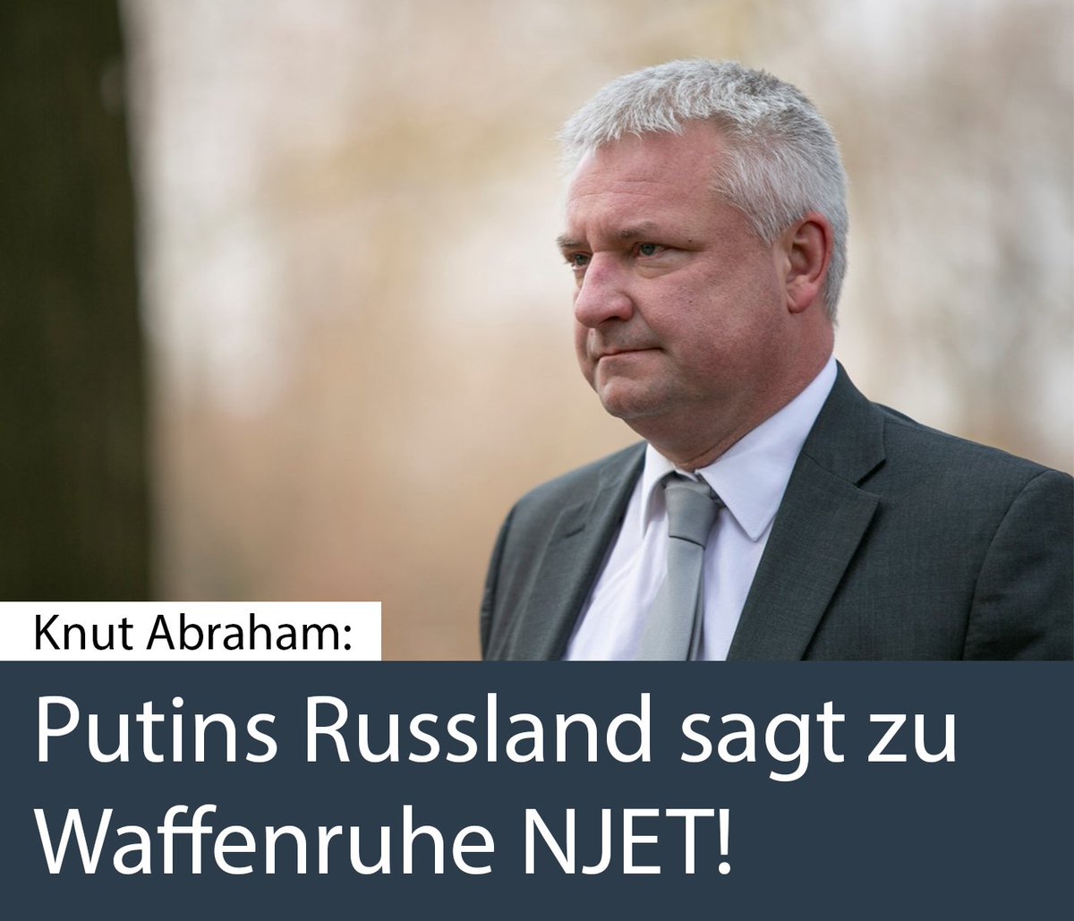 Knut_Abraham's tweet image. Sollte das nicht diejenigen zum Nachdenken bringen, die noch immer #Putin auf den Leim gehen? Die überfallene #Ukraine stimmt einem Waffenstillstand zu! Putins #Russland sagt NJET! Stattdessen will Putin den Krieg weiter führen. Wer ist hier der Kriegstreiber?