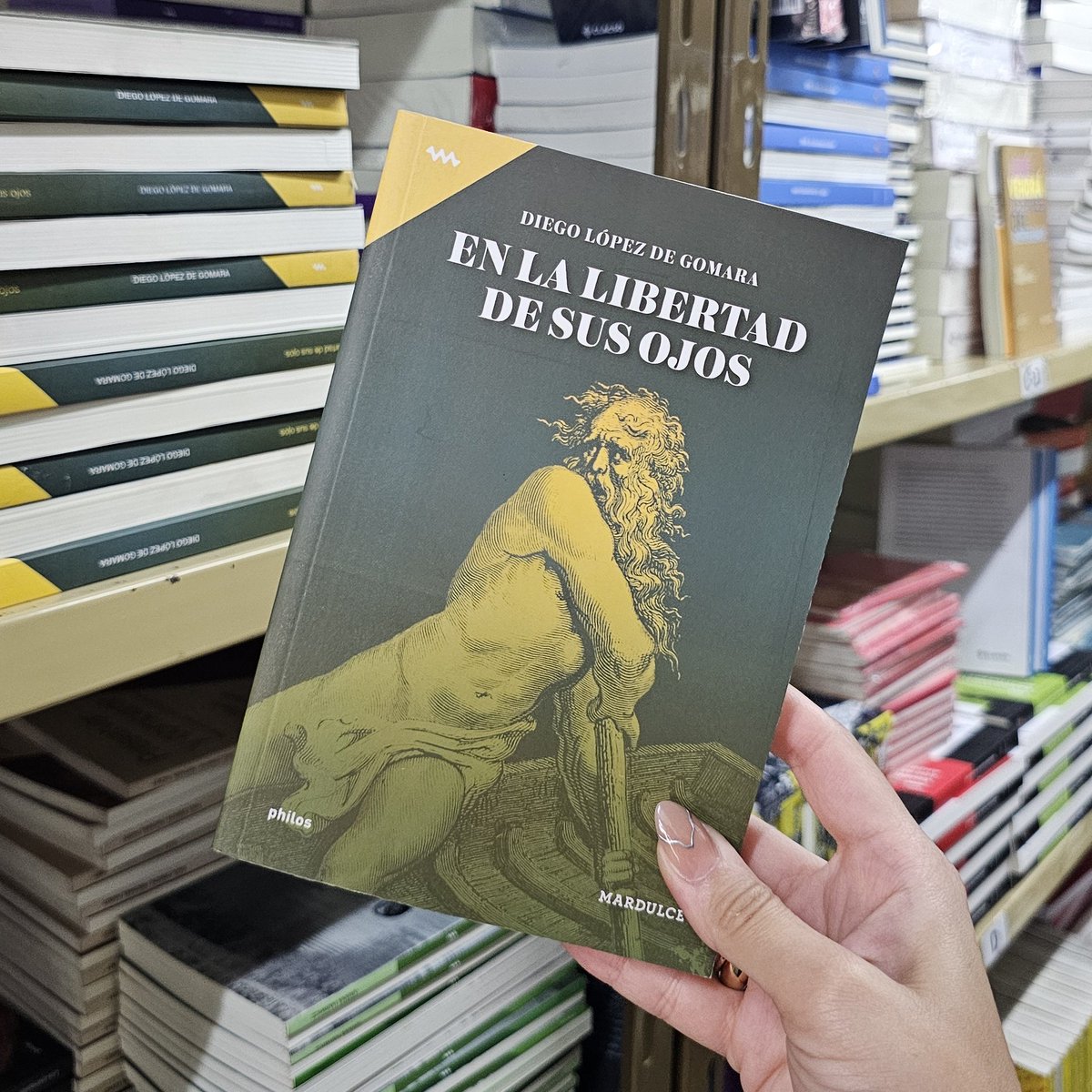 Waldhuter Distribuidora (@waldhuter) on Twitter photo "En la libertad de sus ojos" Diego López de Gomara <a href="/Mardulceditora/">Mardulce Editora</a> 📚
Condensa de modo magistral más de treinta años de práctica de una psiquiatría humanista y psicoanálisis. "En la libertad de sus ojos" Diego López de Gomara <a href="/Mardulceditora/">Mardulce Editora</a> 📚
Condensa de modo magistral más de treinta años de práctica de una psiquiatría humanista y psicoanálisis.