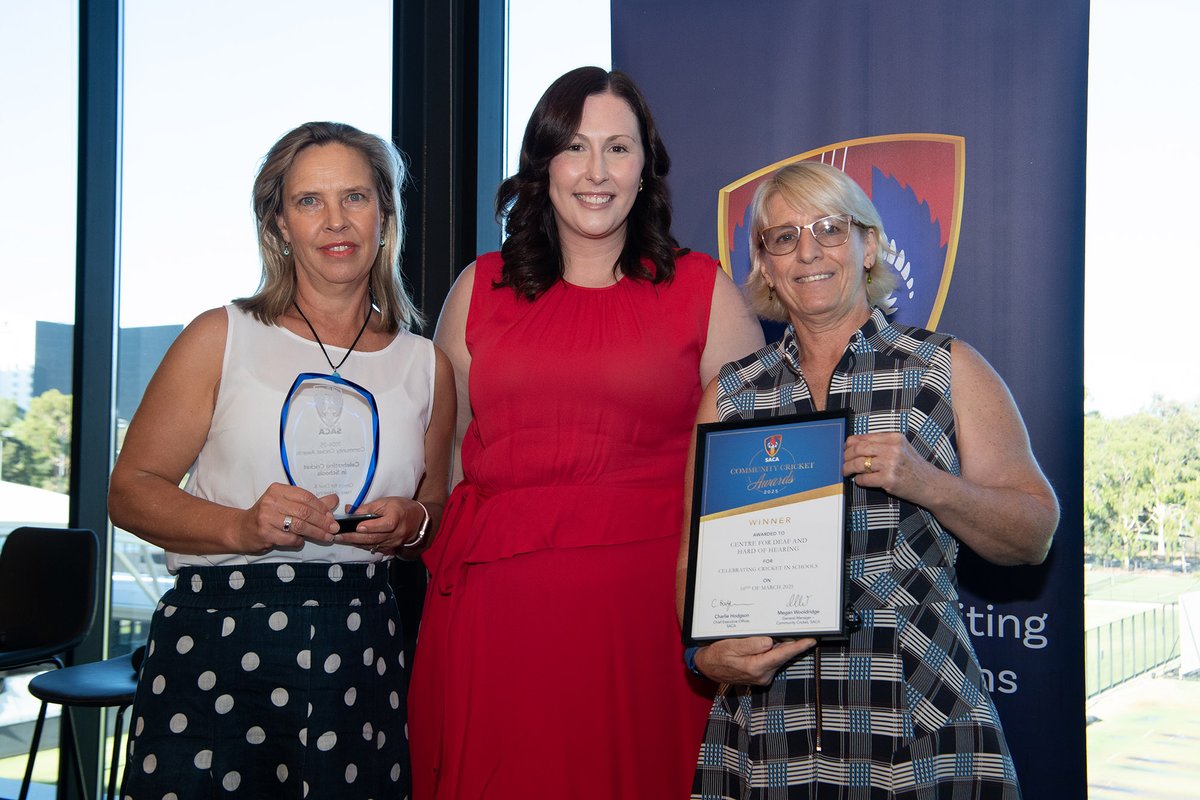 SACA News (@sacanews) on Twitter photo On Monday, March 10, the iconic Adelaide Oval hosted the annual SACA Community Cricket Awards. We would like to thank everyone in the South Australian cricket community and congratulate all the winners and finalists 👏
Read the full list of winners here 👉 On Monday, March 10, the iconic Adelaide Oval hosted the annual SACA Community Cricket Awards. We would like to thank everyone in the South Australian cricket community and congratulate all the winners and finalists 👏
Read the full list of winners here 👉