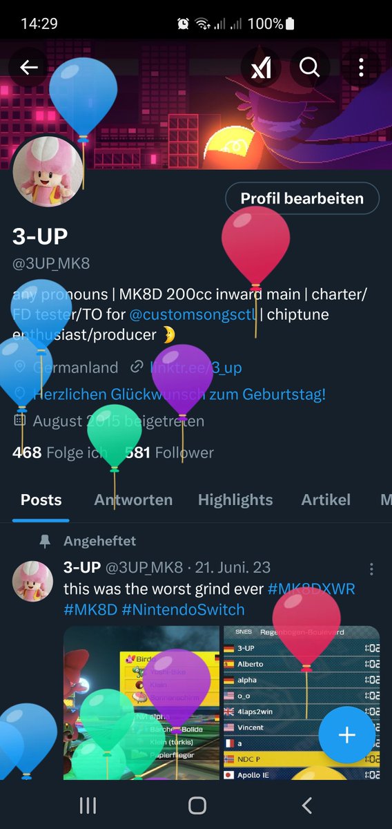 I've existed for 24 years now waaa