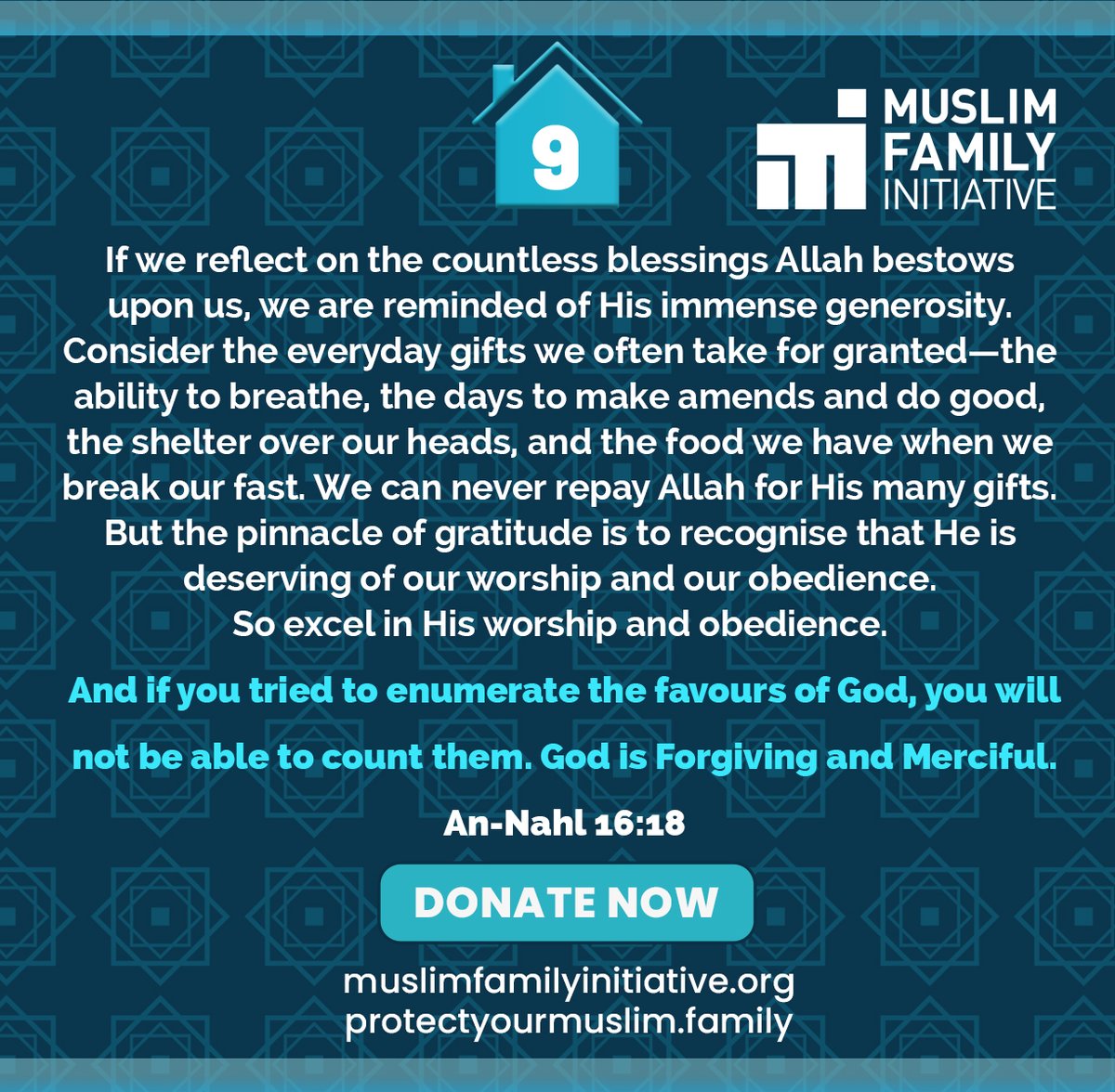 Muslim Family Initiative tweet media