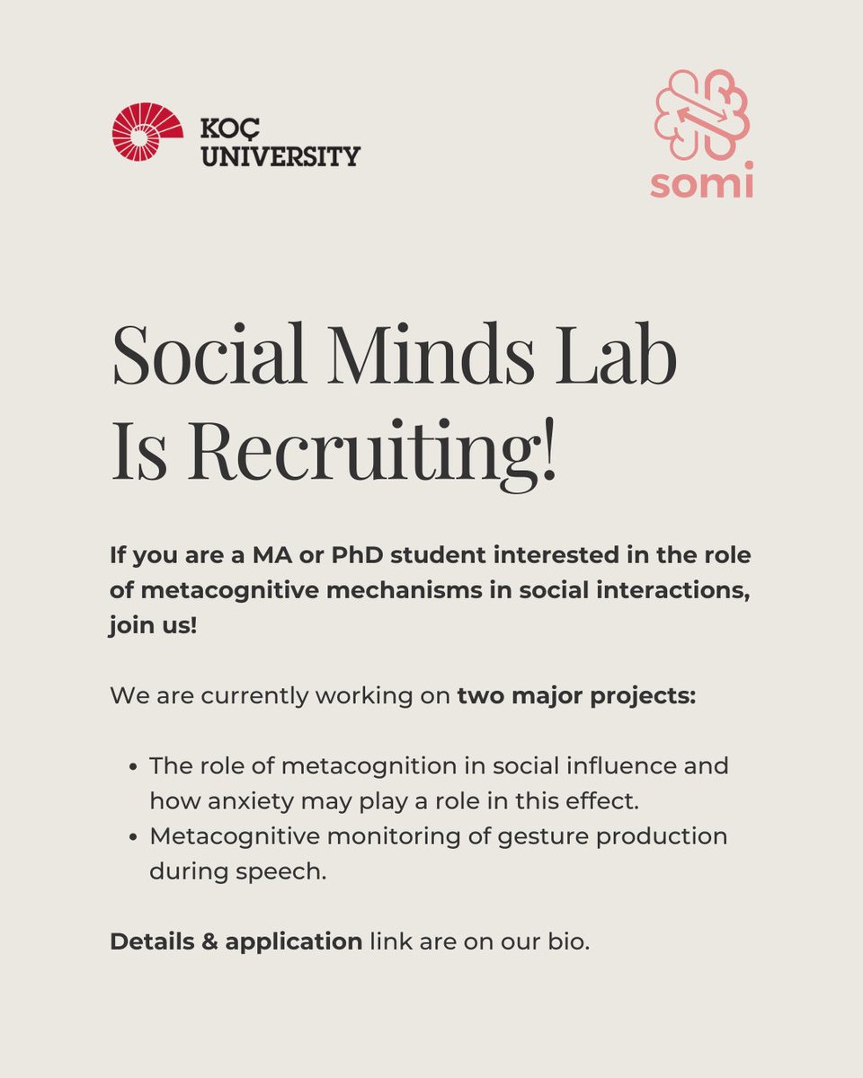 Social Minds Lab tweet media