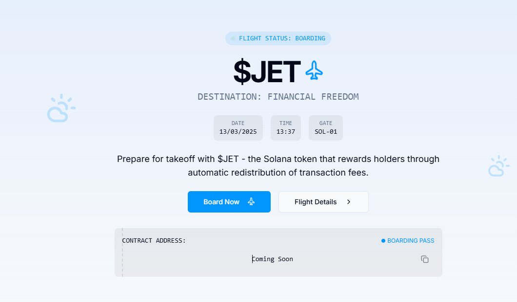 Juicy Earnings Token - $JET tweet media