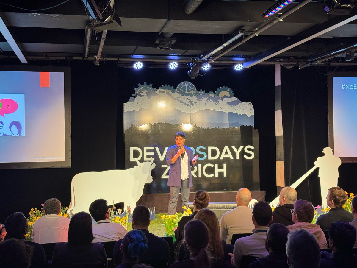 📊 "No estimates? Try Flow Metrics." Kamali Wickramage shared a game-changing alternative to story points—using flow metrics to boost value delivery &amp; cut wasteful estimations. Great insights! 📈 #dodzh #DevOpsDaysZH