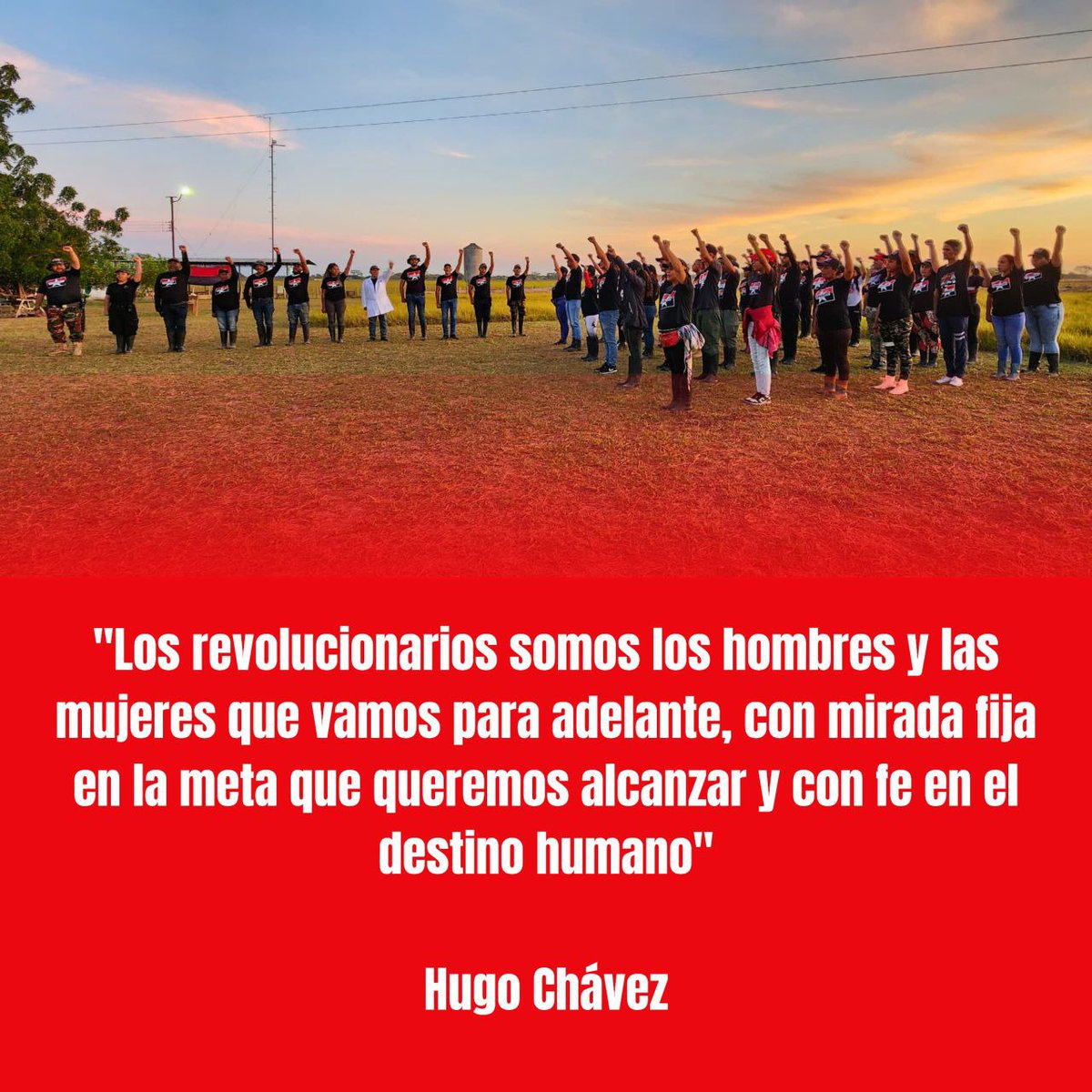 "Los revolucionarios somos gente comprometida con la justicia, con la libertad, con la igualdad, con la solidaridad, con la dignidad humana. Somos gente comprometida con el pueblo, comprometido con la patria, comprometido con la Revolución."
Hugo Chávez ⭐

NicolasMaduro