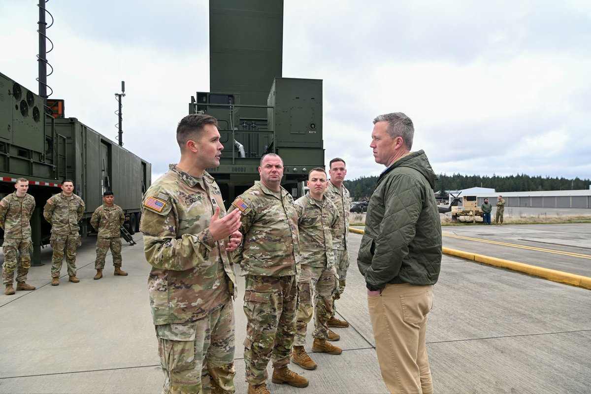 Earlier this week I visited the 1st Multi Domain Task Force at <a href="/JBLM_PAO/">Joint Base Lewis-McChord</a>, spending time with the incredible soldiers and exquisite equipment. The Long Range Hypersonic Weapon (LRHW) and Mid-Range Capability (MRC) are major combat-credible systems. We proved the MRC’s deterrent