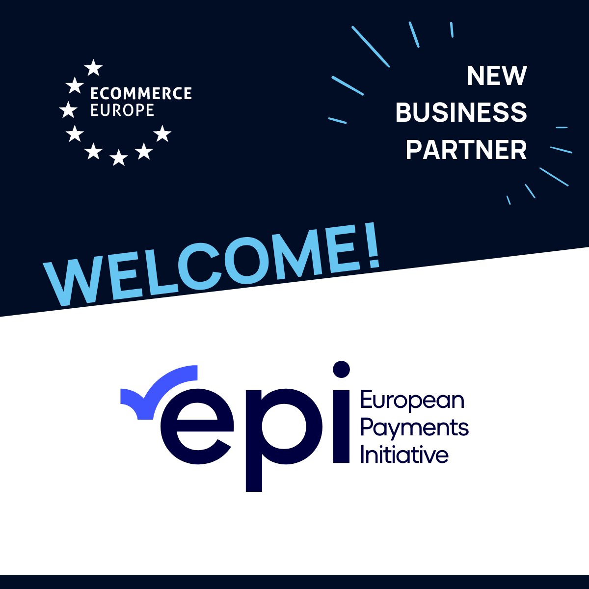 Ecommerce Europe (@ecommerce_eu) on Twitter photo 📣 The European Payments Initiative (<a href="/company_epi/">European Payments Initiative</a>) has joined Ecommerce Europe!
EPI is an initiative backed by 16 European banks and financial services companies to progressively build Wero, a payment solution tailored for Europe 👉 epicompany.eu 📣 The European Payments Initiative (<a href="/company_epi/">European Payments Initiative</a>) has joined Ecommerce Europe!
EPI is an initiative backed by 16 European banks and financial services companies to progressively build Wero, a payment solution tailored for Europe 👉 epicompany.eu
