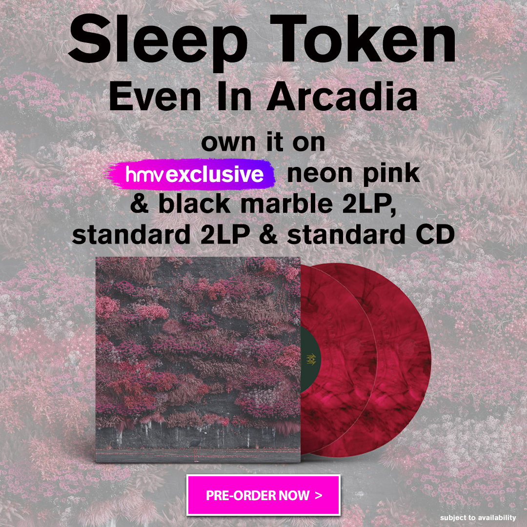 JUST ANNOUNCED 📢 Sleep Token / Even In Arcadia

Sleep Token returns with Even In Arcadia. A new chapter unfolds beyond Take Me Back to Eden, blurring the lines between sound and emotion—dissolving into something truly otherworldly.

pre-order now 👉 ow.ly/XZrs50VhfFX