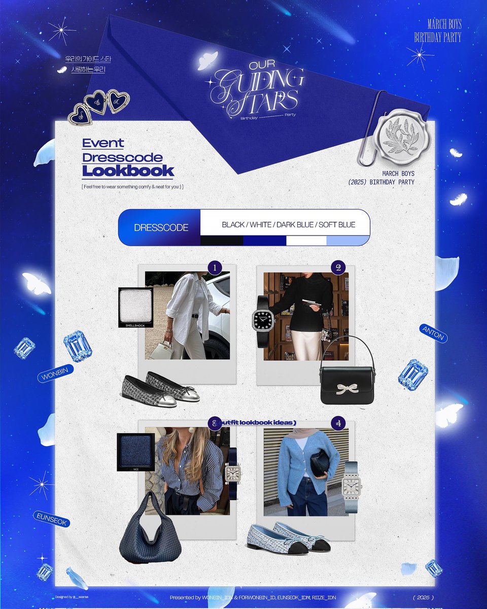 FORWONBIN_ID's tweet image. 𝟮𝟬𝟮𝟱 𝖬𝖠𝖱𝖢𝖧 𝖡ᝪ𝖸 𝖡𝖨𝖱Τ𝖧𝖣𝖠𝖸
Wonbin. Eunseok. Anton.
  
           ... 𝗢𝘂𝗿 𝗚𝘂𝗶𝗱𝗶𝗻𝗴 𝗦𝘁𝗮𝗿｡𖤐·̩͙
｡𖤐·̩͙𝐑𝐒𝐕𝐏 𝐚𝐭 bit.ly/MarchBoyIDN

🗓️ March 15, 2025
📍Richeese Factory Veteran
💰85k

#WONBIN  #EUNSEOK #ANTON
#원빈 #은석 #앤톤 #RIIZE