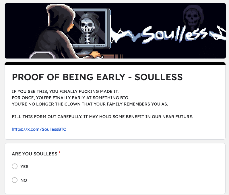 YOU HAVE 24 HOURS.💀

Bonus: RT+LIKE

👉forms.gle/k2381brQY3RMzh…