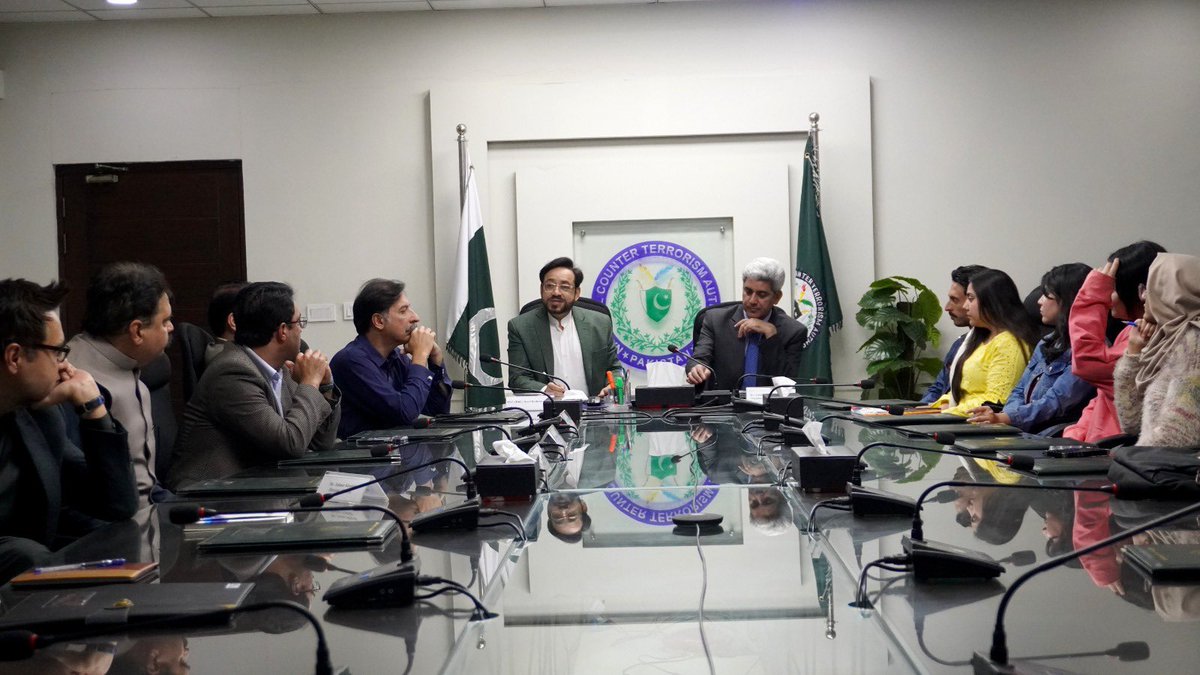 Grateful to @NACTAPk for hosting my MS QAU students of Violence &amp; Terrorism. The insightful discussions and articulate presenters made it a truly enriching experience, which will contribute significantly to their academic growth and future careers. Much appreciated!