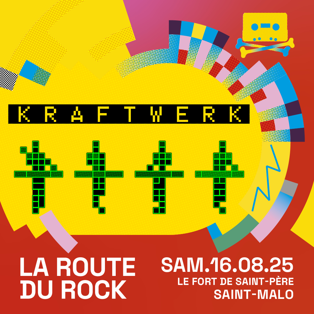 Les mythiques pionniers de la musique électronique Kraftwerk rejoignent la programmation de l’édition 2025 de La Route du Rock à Saint-Malo !

Samedi 16 août 2025
laroutedurock.com