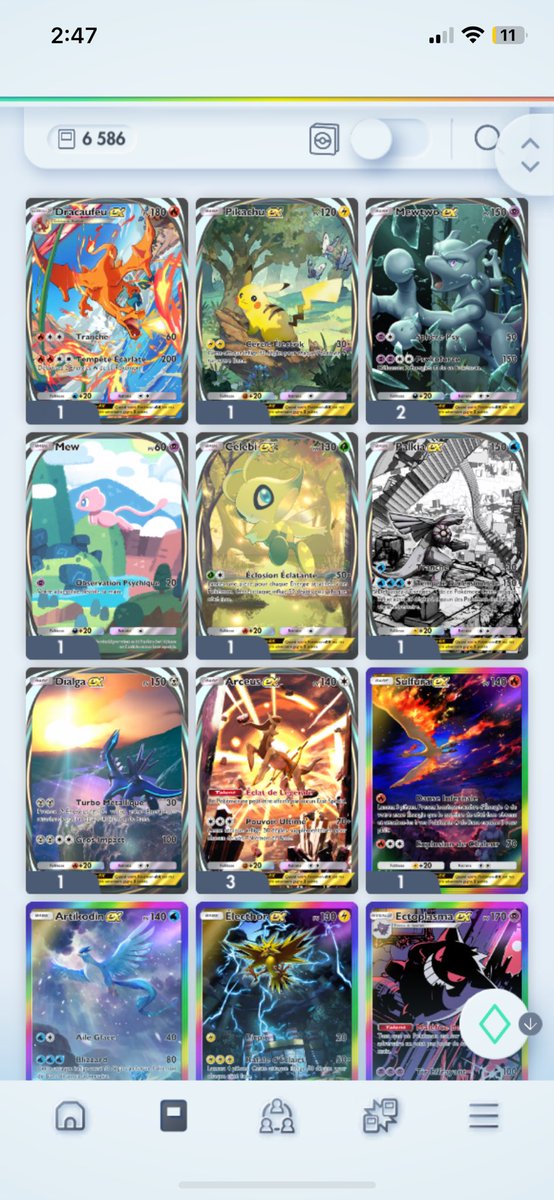 leavms's tweet photo. @PokemonTCGP_FR Toujours pas de gold pour moi non plus..🤡 https://t.co/39hWvgDjQ7