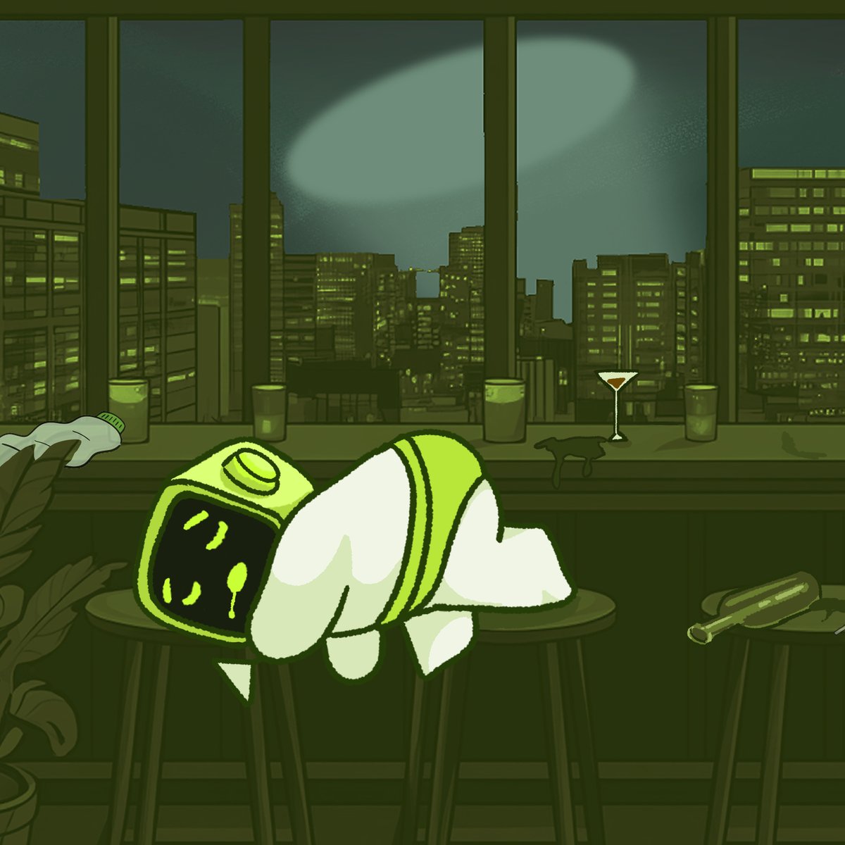 I don't wanna go too fast.

Cuz nothing really lasts.

I am on my way [0 0].